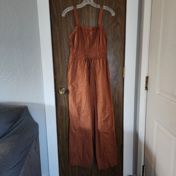 Universal Thread Pants - Universal Thread Sleeveless Pant Romper Brown Size Small
